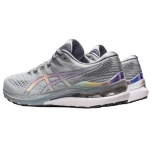 Aisics Gel Kayano 28 Platinum Men Size 10 Grey Sneakers Running Shoes